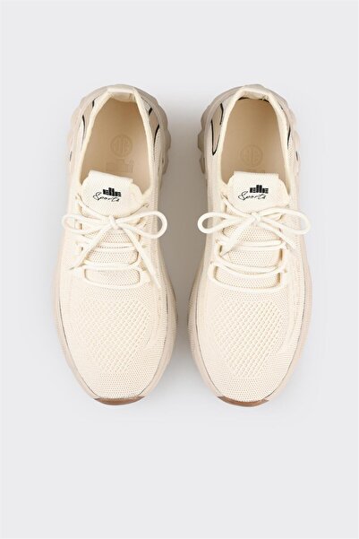 Elle Shoes Bej Erkek Spor Ayakkabı