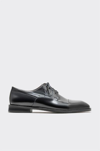 Elle Shoes Black Leather Men's Classic Shoes