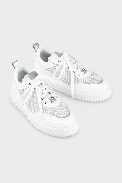 Elle Shoes White Women's Sneakers