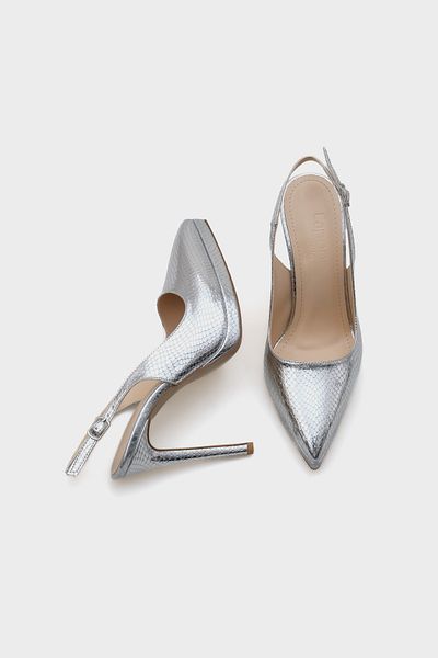 Capone Outfitters Risa Open Back Pointed Toe High Heel Platform Women's Shoes