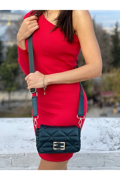 Capone Outfitters Ibiza Satin Quilted Patterned Women's Bag