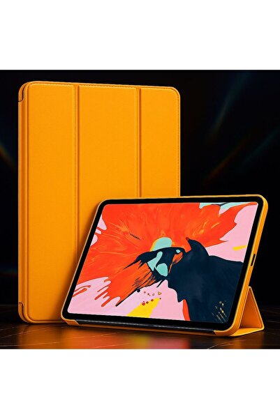 halkhouse Lenovo M10 TB-X306F Gen.2 Smart Cover Standlı Katlanabilir Nubuk Kılıf