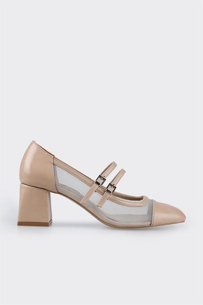 Elle Shoes Natural Women's Heeled Shoes