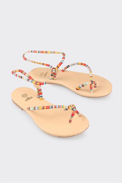 Elle Shoes Red Women's Sandals