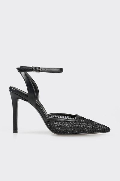Elle Shoes Black Women's High Heel Shoes