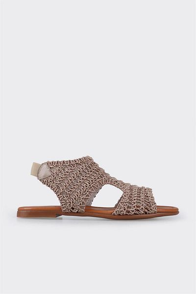 Elle Shoes Natural Women's Flat Sandals