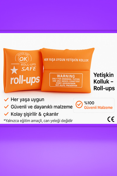 rollups seasonic Heryaşa Uygun Yüzme Kolluğu