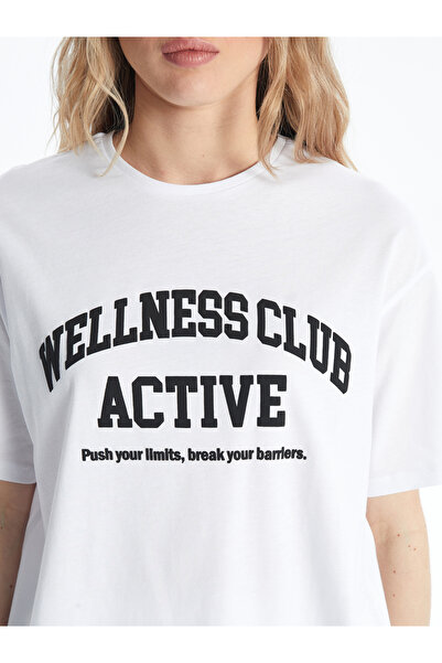 LC Waikiki Crew Neck Printed Short Sleeve Women's T-Shirt