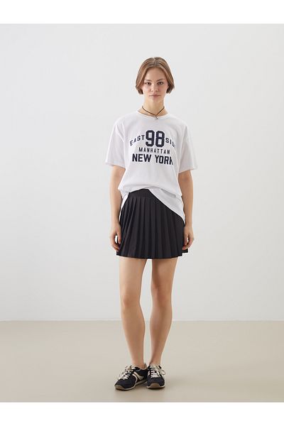 LC Waikiki Crew Neck New York Printed Women's T-Shirt