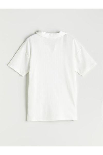 LC Waikiki Μπλουζάκι για αγόρι με υφή Polo Neck