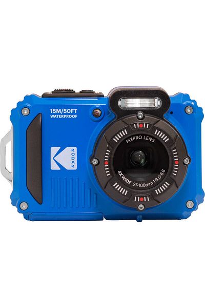 Kodak PIXPRO WPZ2 Action Camera, 2.7" 230K LCD, 16MP BSI CMOS Sensor, 1080p HD Video, 15m Waterproof