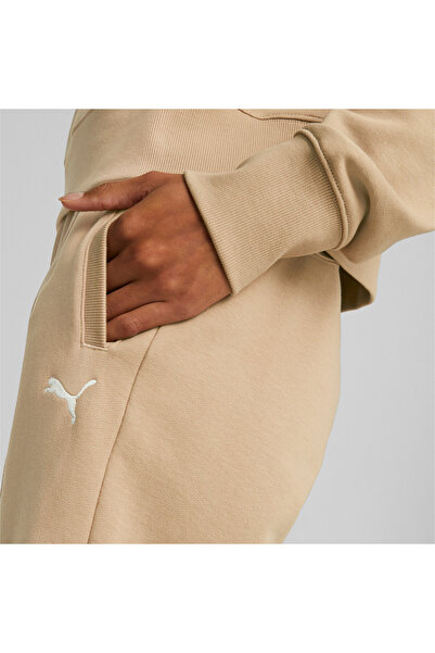 Puma Womens HER High-Waist Pants - Beige