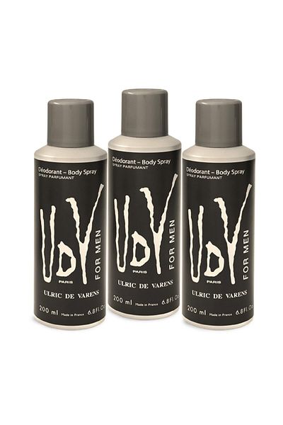 Ulric De Varens Ulrique De Varens UDV Deodorant Spray For Men Value Pack