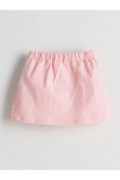LC Waikiki Elastic Waist Pleated Girl's Shorts Skirt