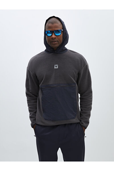 LC Waikiki Чоловічий худі з довгими рукавами з флісу