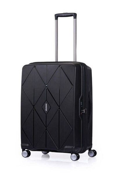 American Tourister ARGYLE 68cm Hard-Shell Spinner Luggage – TSA Lock, Black