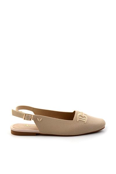 Bambi Beige Women's Ballerina Ballerina K01327020782