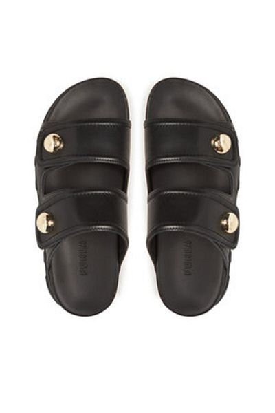 FURLA Flip-flops negri pentru femei FURLA-YJ54SFE Y62000 O6000 NERO