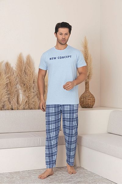 Sude HOMEWEAR SET DE PIZJA BĂRBAȚI ECOSCENTĂ CU MÂNERĂ SCURTĂ