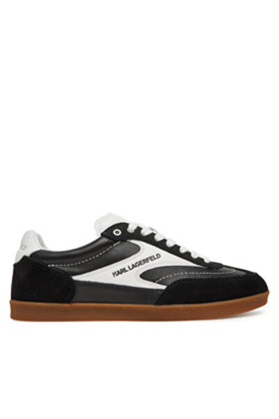 Karl Lagerfeld Women's Sneakers black KARL LAGERFELD-KL63855 301 BLACK LTHR & SUEDE /WHITE