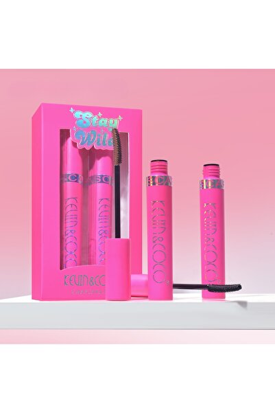 kevin coco Set of 2 Mascara, KEVIN & COCO, Stay Wild, 2 colors, 15.1 x 8.5 x 2.2 cm, Black/Brown