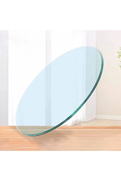 MIRRORLANDHOMEDESIGN Masa Camı | Ekvator | Cam | 90 Çap