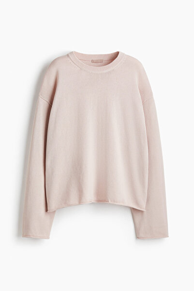 H&M Kıvrık Kenarlı Kazak