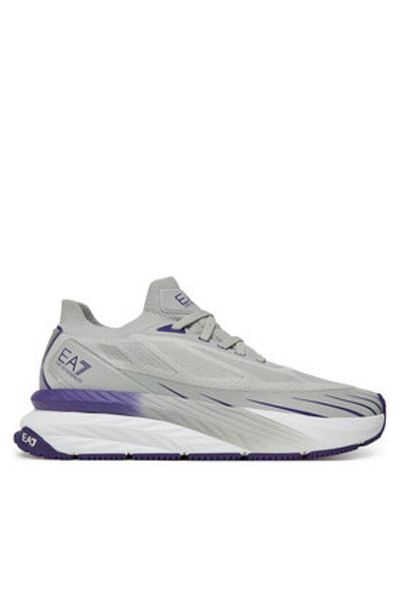 EA7 Emporio Armani Men's Sneakers grey EA7 EMPORIO ARMANI-X8X176 XK377 U478 GREY VIOLET+PRISM V.