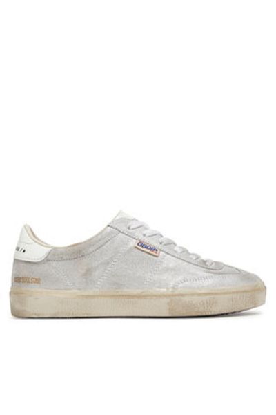 Golden Goose Teniși argintii pentru femei GOLDEN GOOSE-GWF00464.F006952.12179 OFF WHITE/WHITE