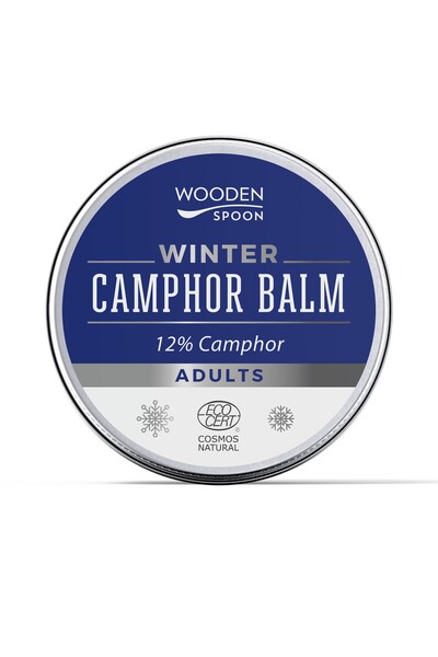 OEM Χειμερινό βάλσαμο με καμφορά 12% για ενήλικες, , 60ml, Ξύλινο κουτάλι