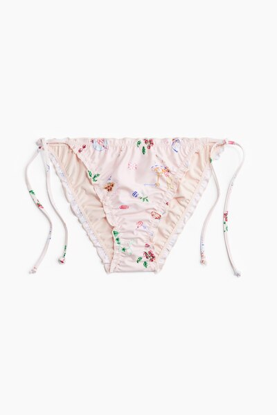H&M Yanları Bağcıklı Bikini Altı