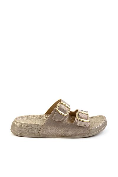 Bambi Gold Women's Slippers K04784001207