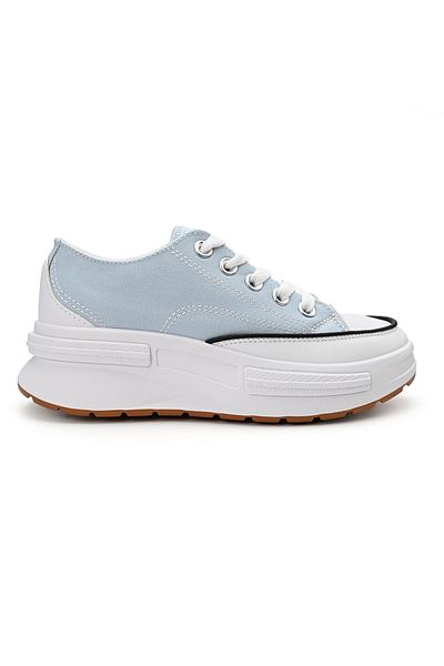 Tmall Tenisi de dama cu Flatform de panza 1248,Albastru,