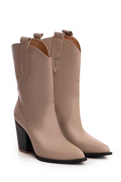 Vanilla Days Neutral Nomad high heel pumps, smooth leather