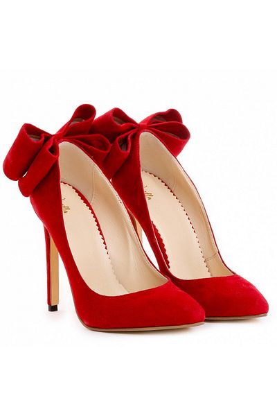 Vanilla Days Women's Cleopatra Suede Stiletto Heel Shoes