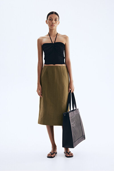 H&M Krinkle Kalem Etek