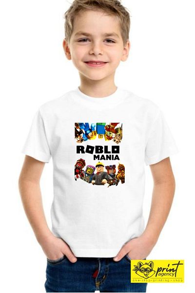 Malfini Tricou cu maneca scurta pentru copii, Roblox Roblomania
