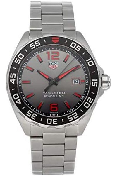 Tag Heuer Formula 1 Quartz Battery Watch with Grey Dial - WAZ1018.BA0842, Men's