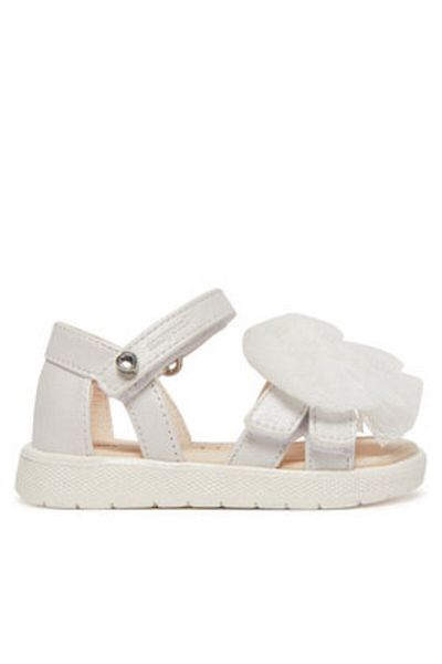 MAYORAL Sandale pentru fete albe MAYORAL-41636 70 WHITE GLOS