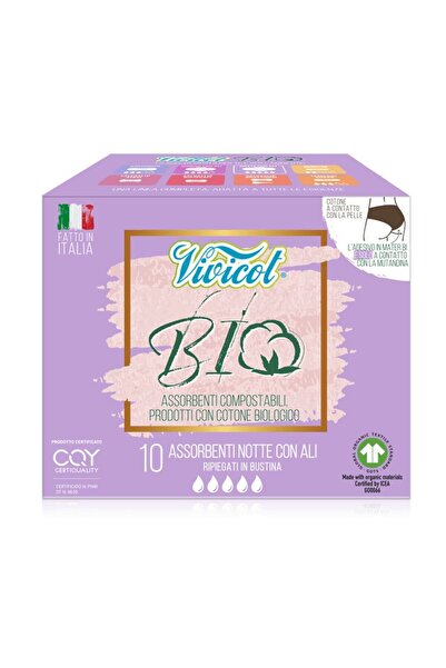 OEM Absorbante de noapte din bumbac bio, hipoalergenic, compostabil (10 buc) ...