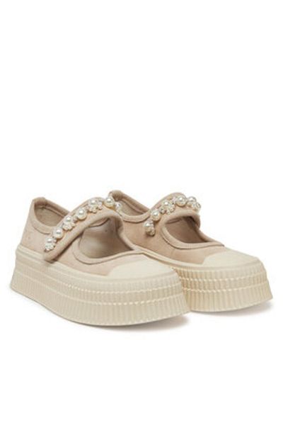 GOE Ghete de damă bej GOE-RR2N4115 BEŻ/BEIGE