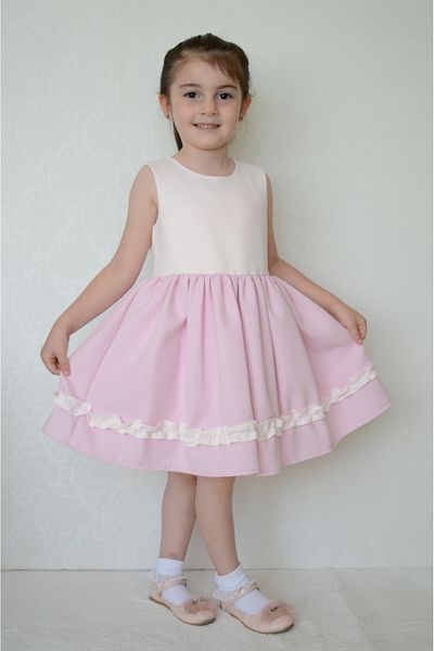 Sevimli Rochie pentru fete Rochie de vara Volane pe fusta