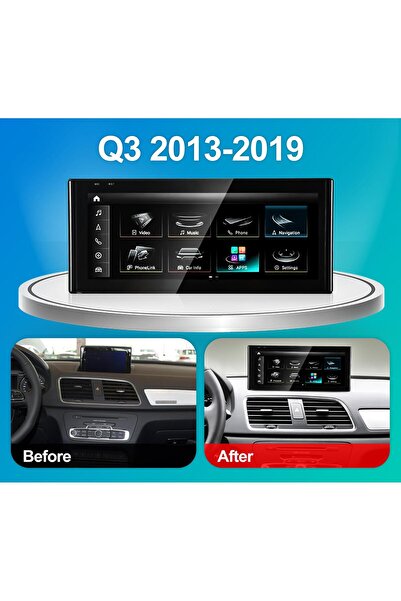 Navigold AUDİ Q3 2013-2019 MULTIMEDIA ANDROID CARPLAY TEYP 4-64