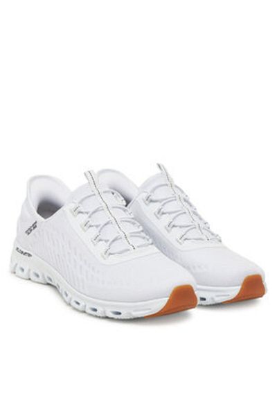 SKECHERS Teniși de damă albi SKECHERS-104574 WBK