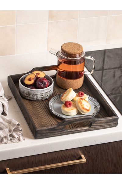 Esci Design Wooden Tray - 30X35 XXL Tray - Presentation Tray - Rustic Tray - Premium Tray