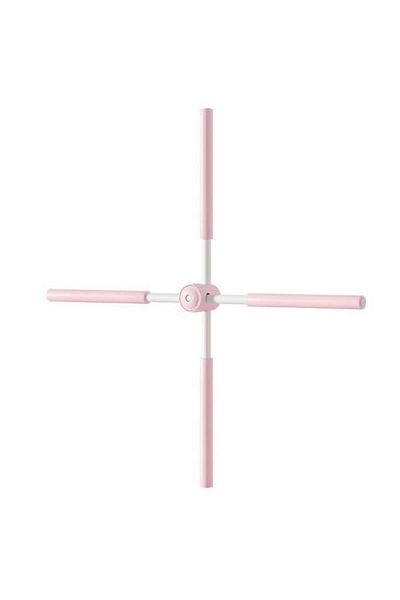 OEM Bara aerobica si extensibila pentru corectarea posturii spatelui, 80 cm, Roz
