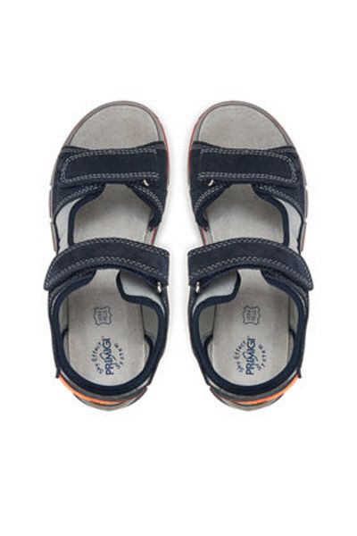 Primigi Sandale negre pentru băieți PRIMIGI-7895311 D BLEUMARIN/GRIGIU CH