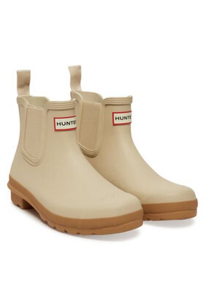 Hunter Ghete Wellington pentru femei bej HUNTER-WFS2078RMA GRAVEL/BISCUITS