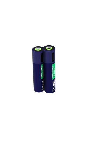 Trust Trust TR-25585 rechargeable batteries, AAA, USB-C, 2 pieces (Blue)