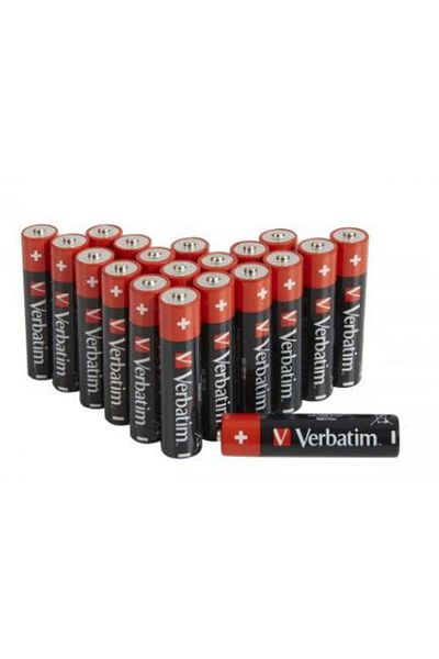 Verbatim Verbatim 49876 Alkaline Batteries, AAA, 20 pcs